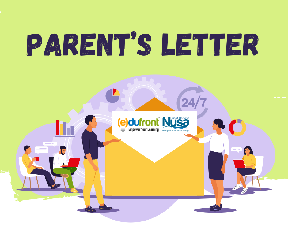Ay2025 parent welcome letter edufront learning centre